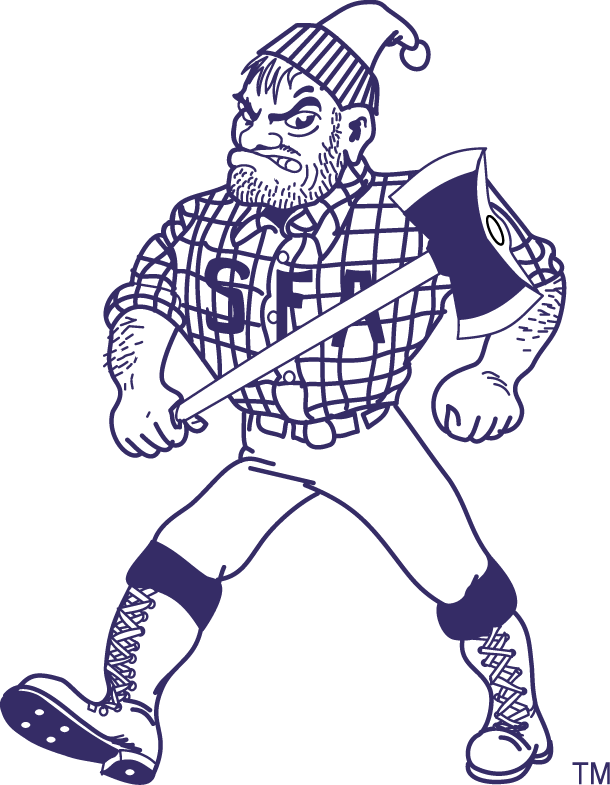 Stephen F. Austin Lumberjacks 2012-2019 Mascot Logo iron on transfers for clothing